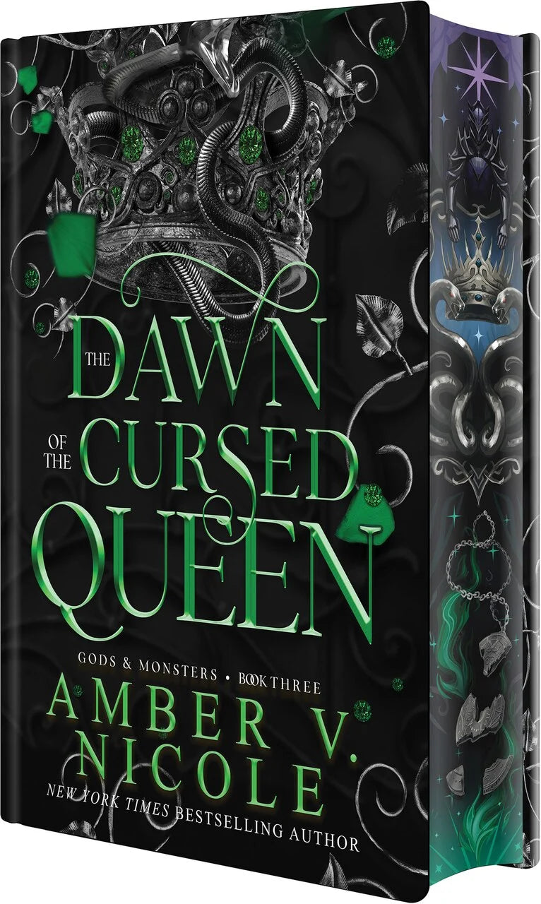 Dawn of the Cursed Queen by Amber V. Nicole (Deluxe Edition Hardcover)