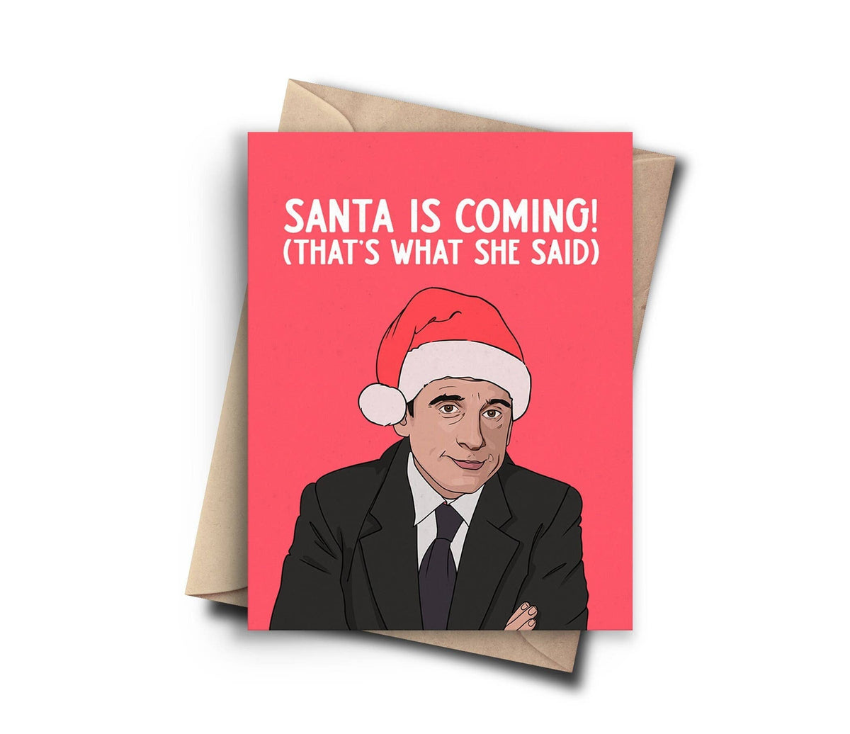 Funny Christmas Card - Rude Holiday Card