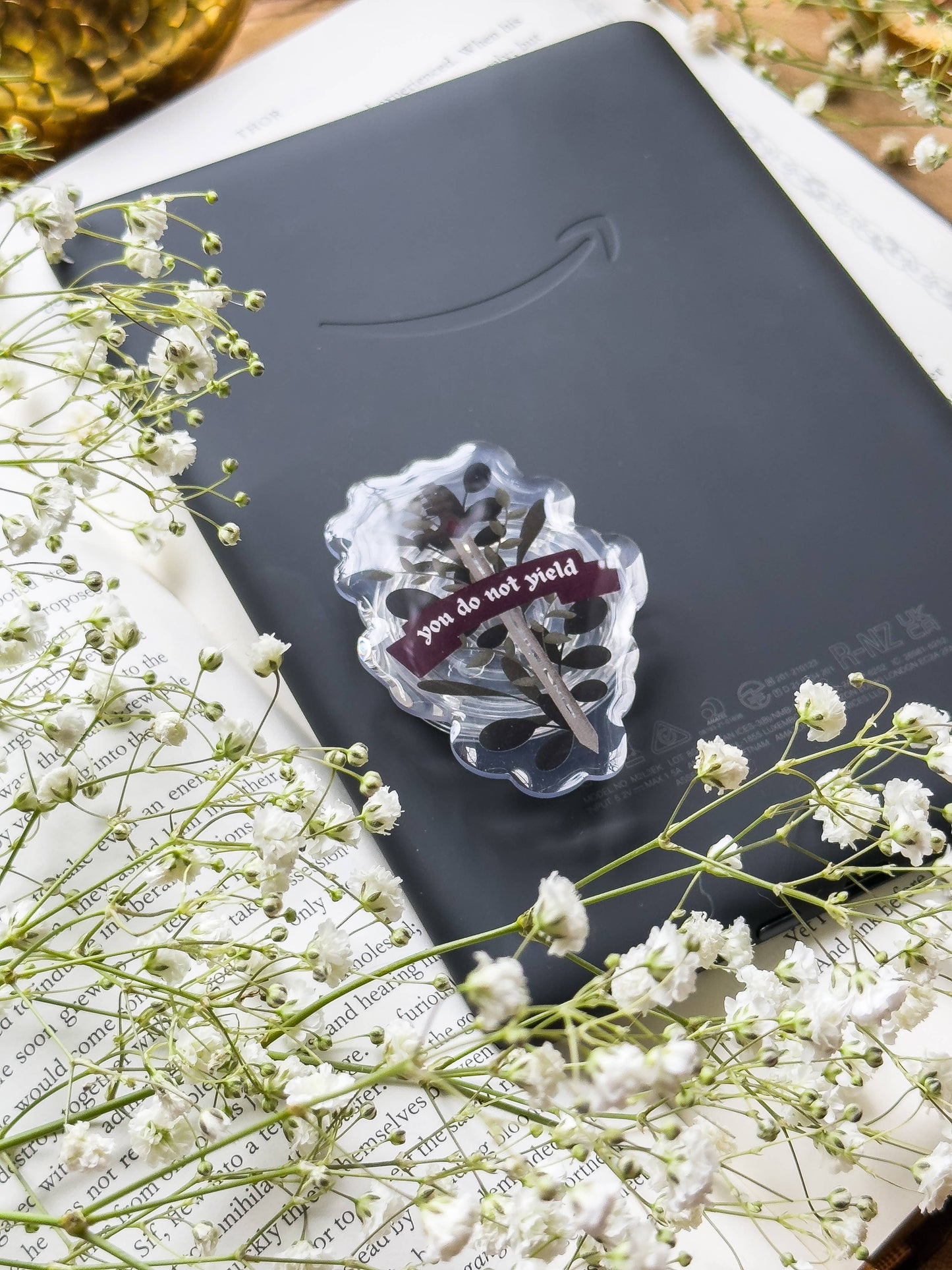Throne of Glass - You Do Not Yield (E-Reader/Phone Grip)