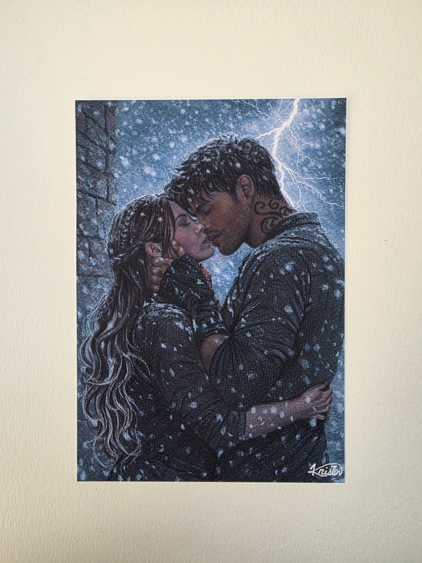 Xaddy and Vi - Fourth Wing Inspired (Art Print)