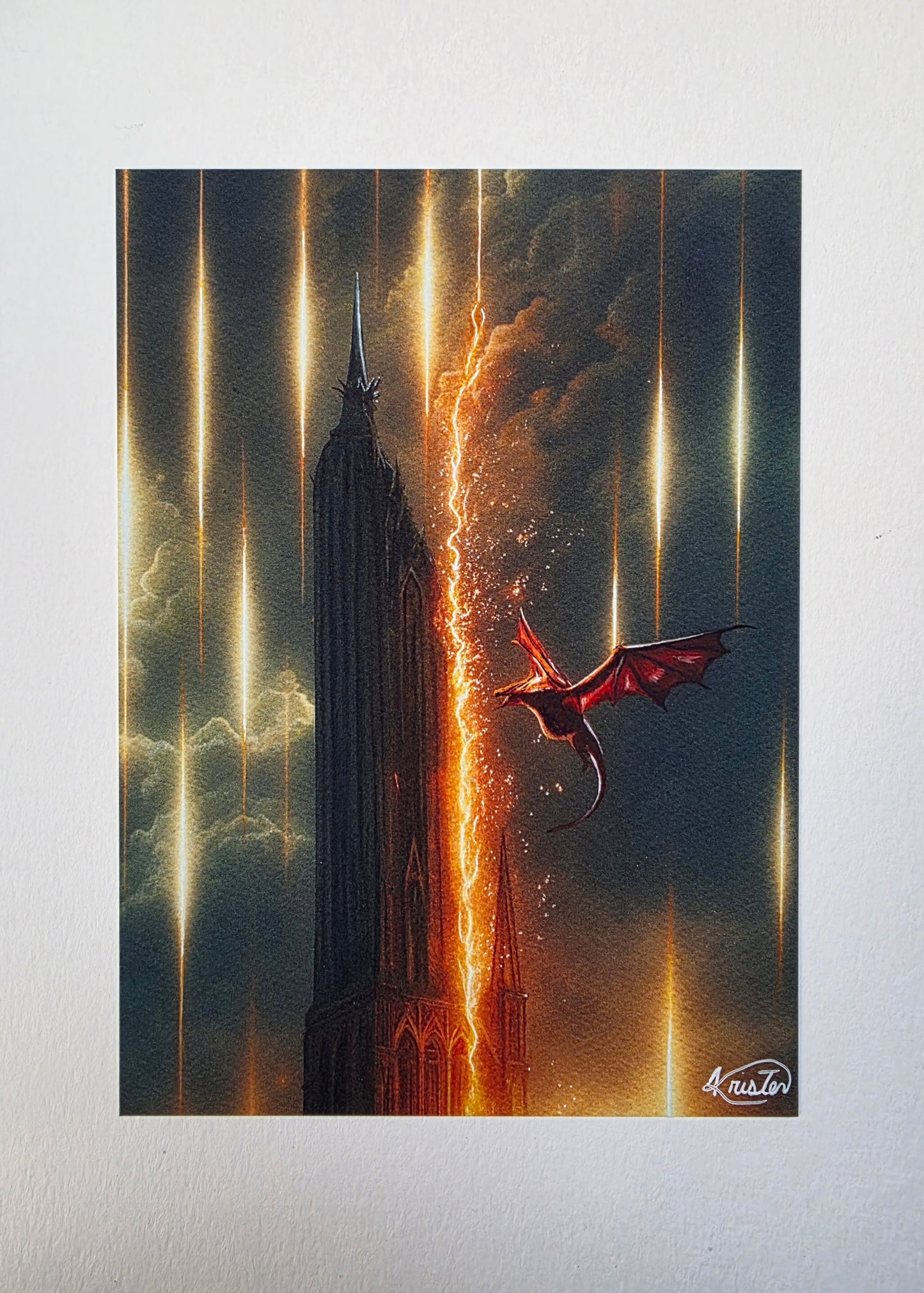 Yielding - Throne of Glass Inspired (Art Print)