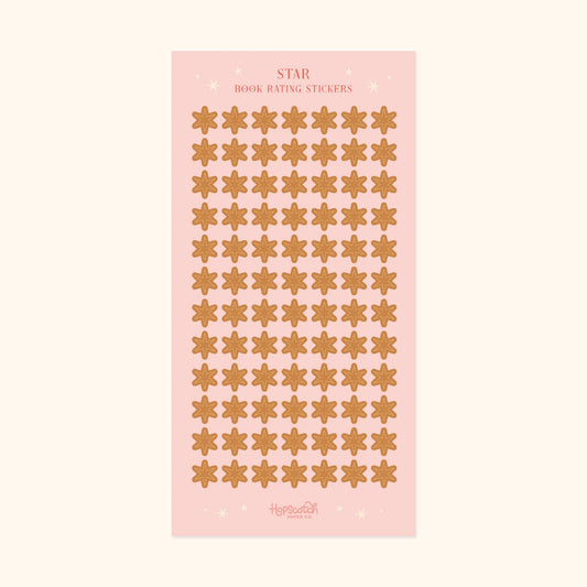 Whimsical Book Rating Stickers