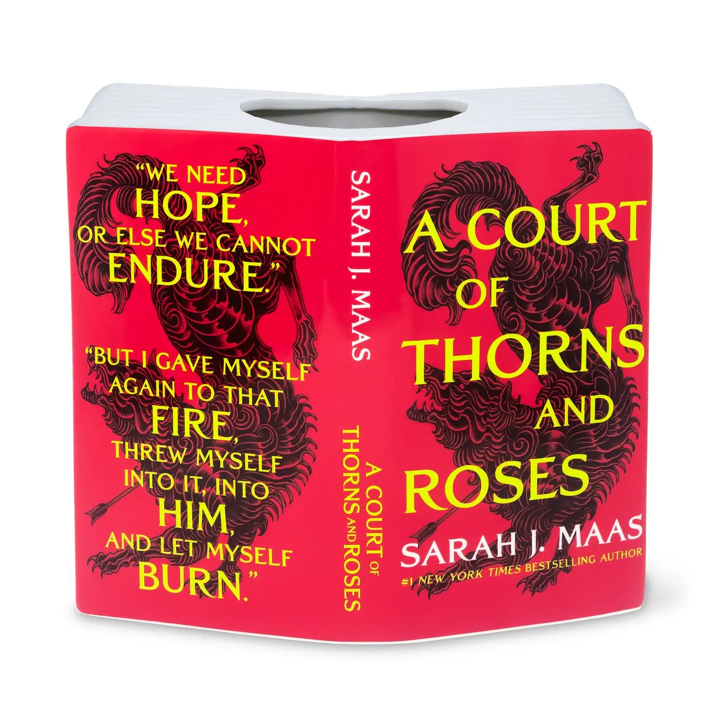 ACOTAR - A Court of Thorns and Roses Open Book Vase (Officially Licensed)