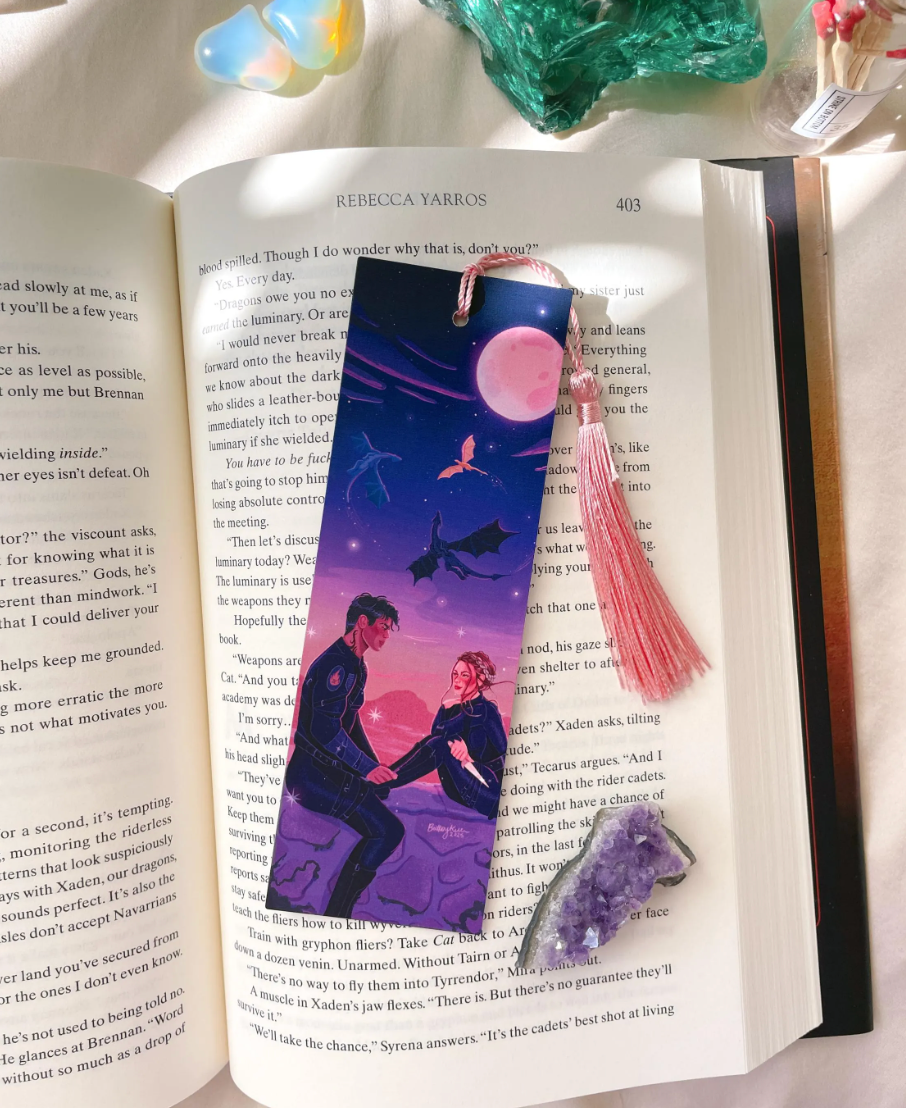 Fourth Wing Inspired (Bookmark)