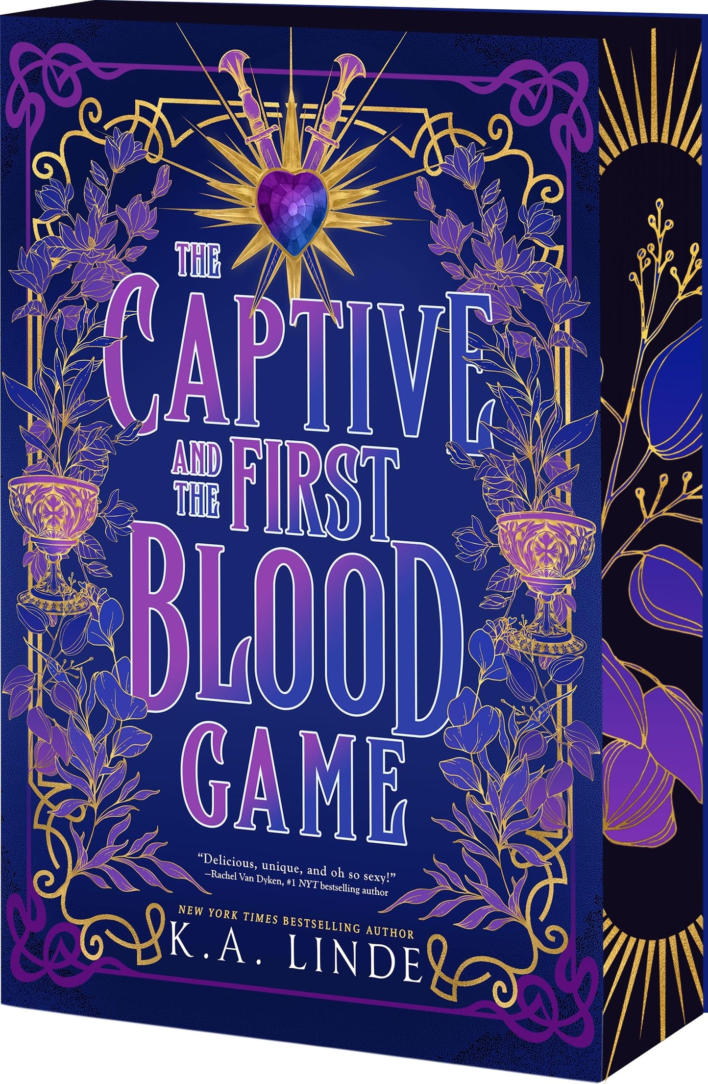 The Captive and The First Blood Game (Blood Type #2) by K. A. Linde (Paperback)