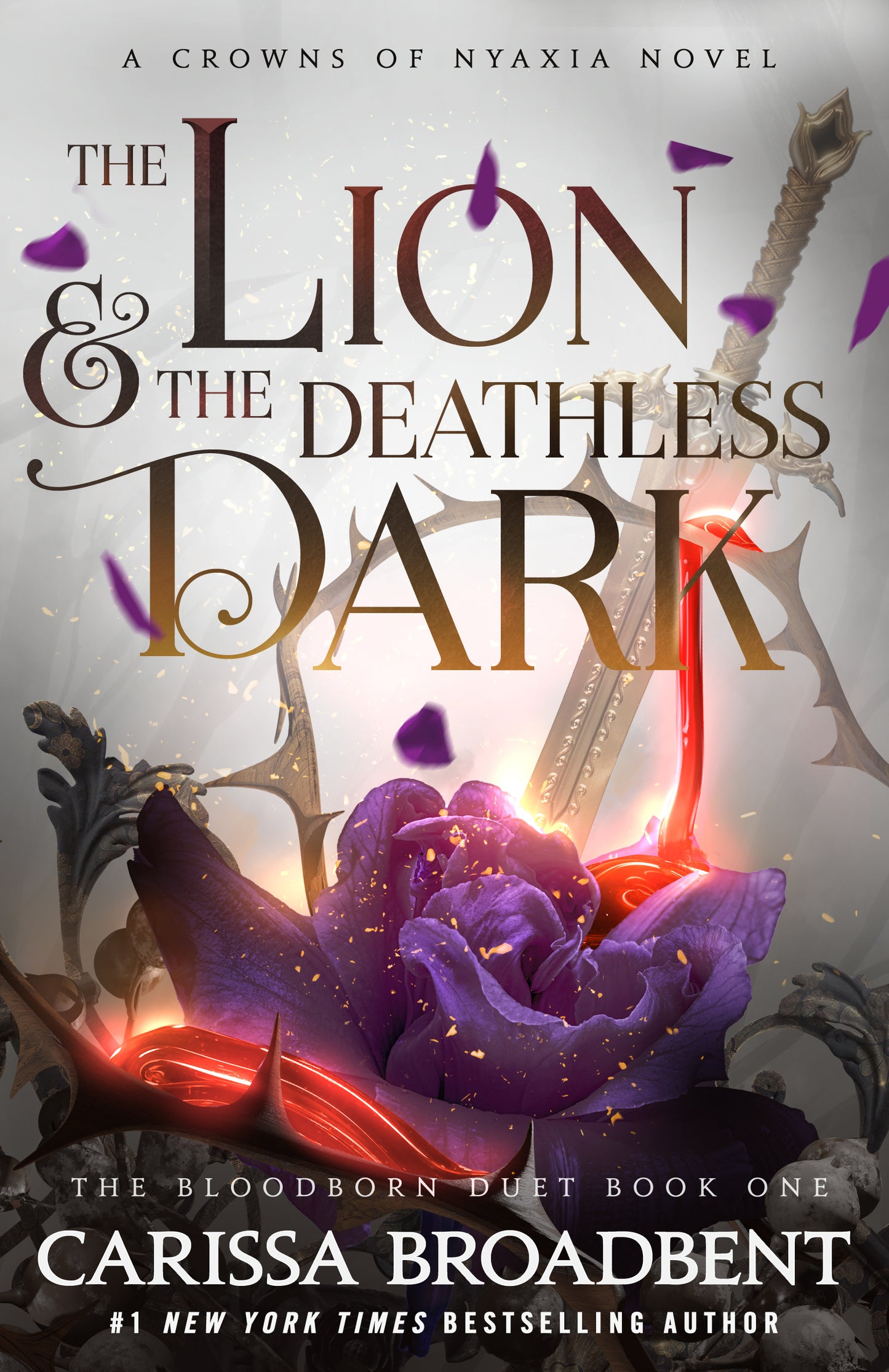 The Lion & The Deathless Dark by Carissa Broadbent *Signed (Hardcover)