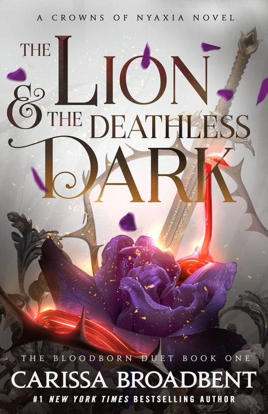 The Lion & The Deathless Dark by Carissa Broadbent *Signed (Hardcover)