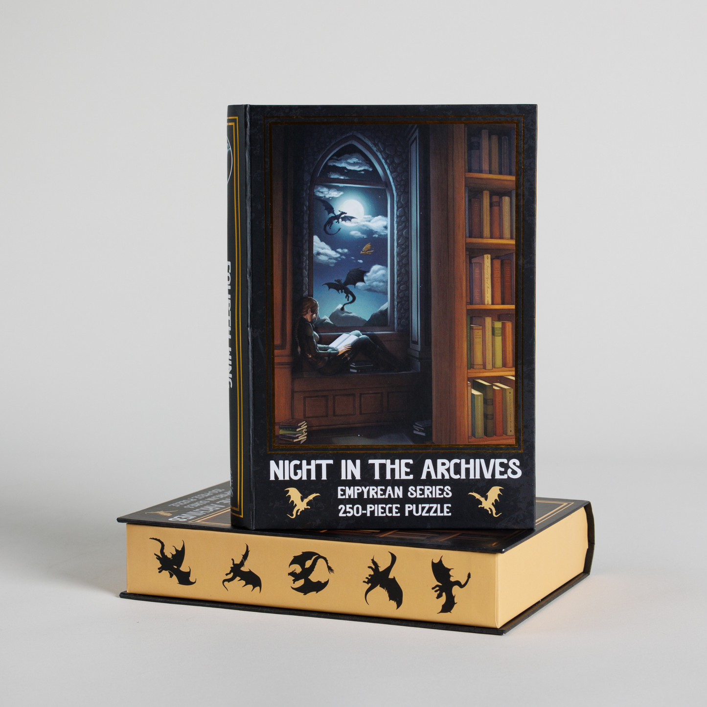Night in the Archives Keepsake Puzzle - Fourth Wing