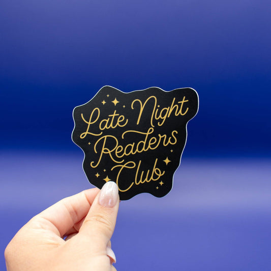 Late Night Readers Club (Vinyl Sticker)