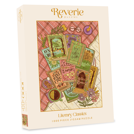 Literary Classics Jigsaw Puzzle (1000 Pieces) by Reverie Puzzles