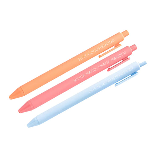 Snack and Scheme - Creativien Pen Set
