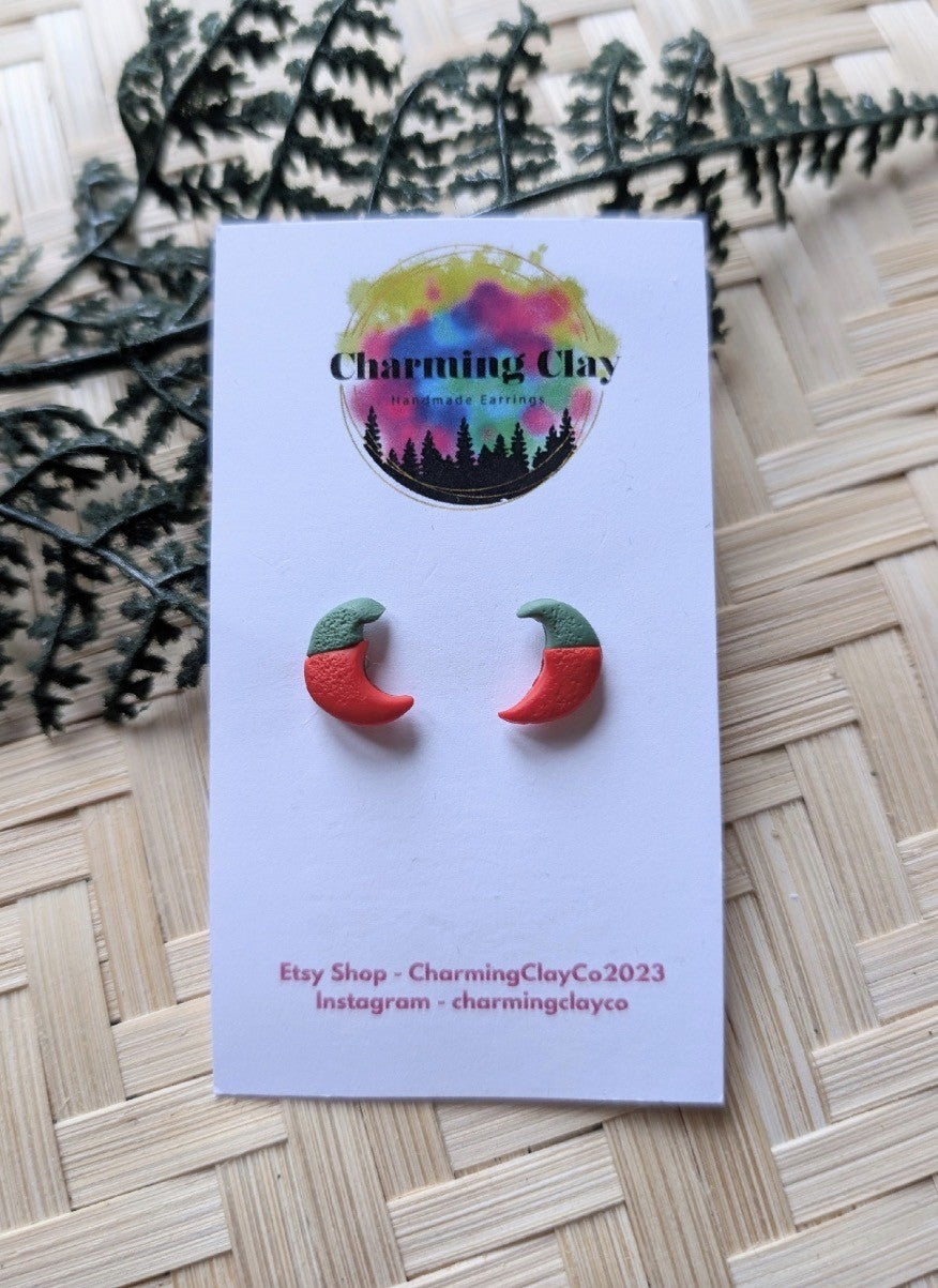 Polymer Clay Earrings - Charming Clay Co.