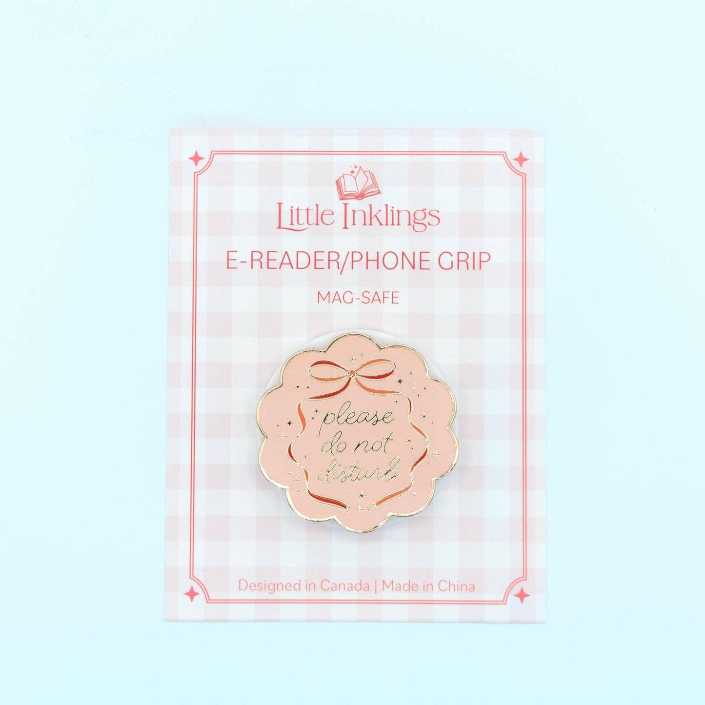 Please Do Not Disturb (E-Reader/Phone Grip) - Enamel