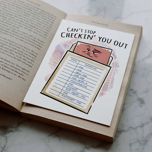 Can't Stop Checking You Out (Card)