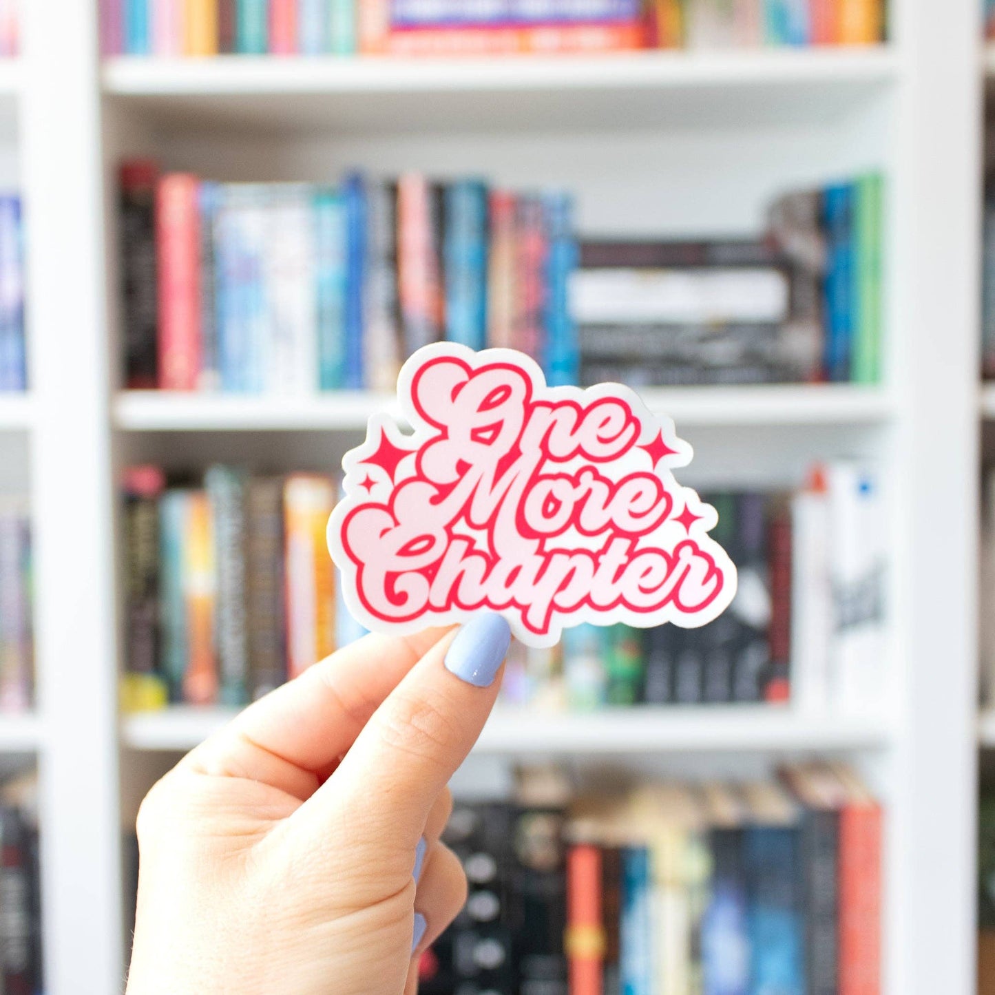 One More Chapter - Pink (Vinyl Sticker)