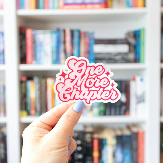 One More Chapter - Pink (Vinyl Sticker)