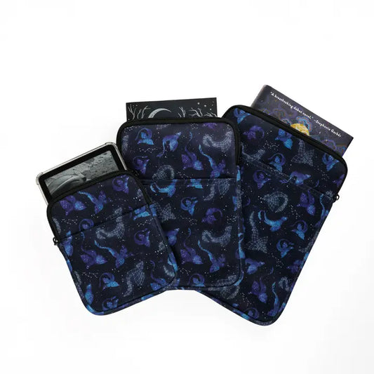 When You Wish Upon A Dragon - Neoprene (E-Reader/Book/Tablet Sleeve) - Small