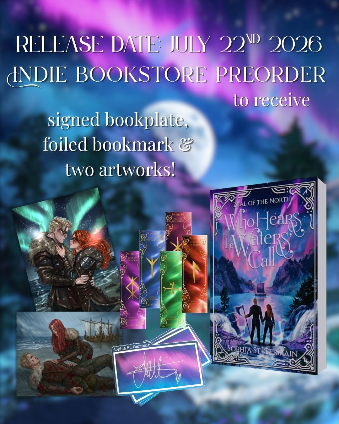 (Pre-Order) Who Hears the Waters’ Call by Sophia St. Germain (Paperback)