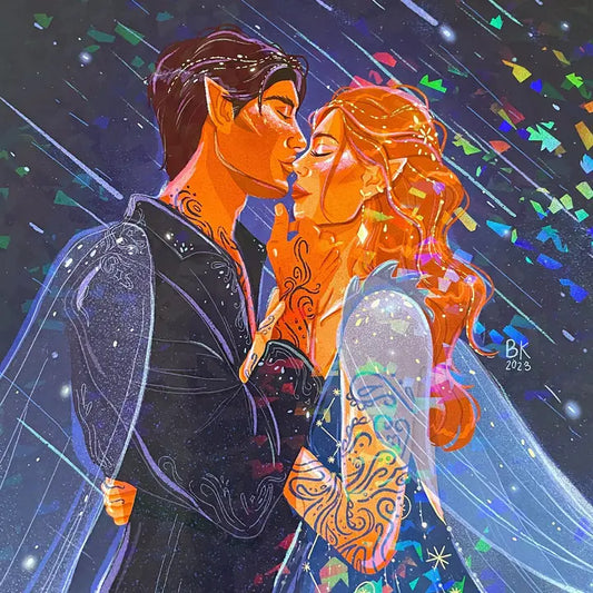 Brittany Keller Art Prints (Gold/Holo) (8x10)