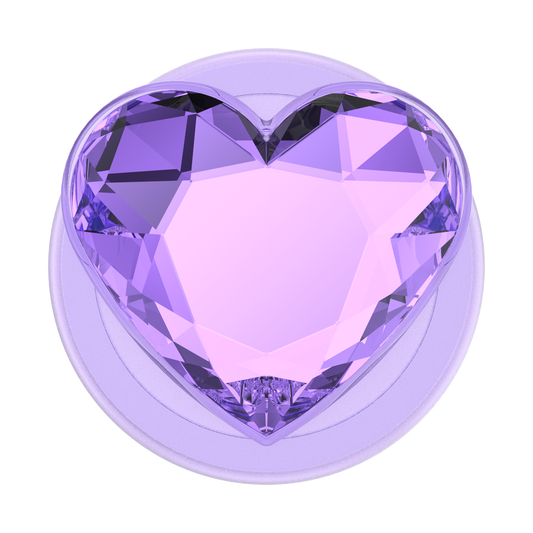 PopSockets MagSafe Dichroic Heart Violet