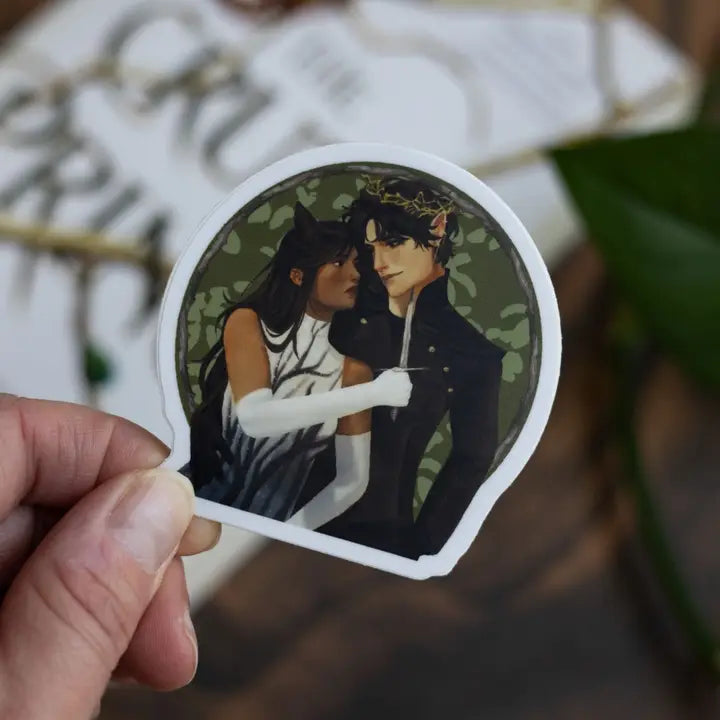 Jude and Cardan Sticker | the Cruel Prince Trilogy