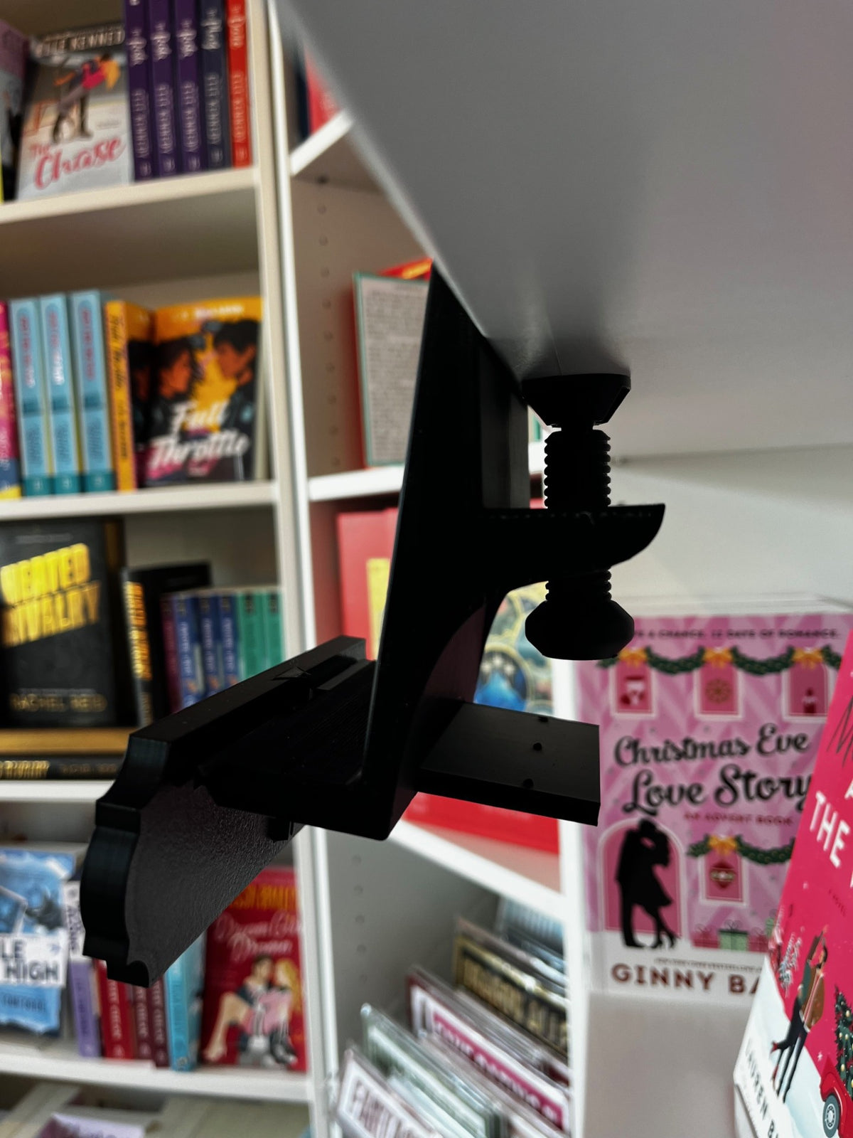 Currently Reading Floating Bookshelf Stand
