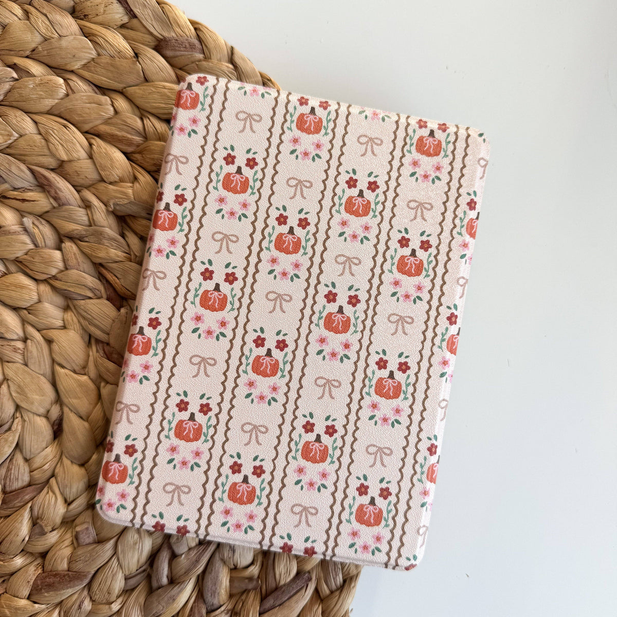 Pumpkin Spice E-Reader Case (Not a removable cover)