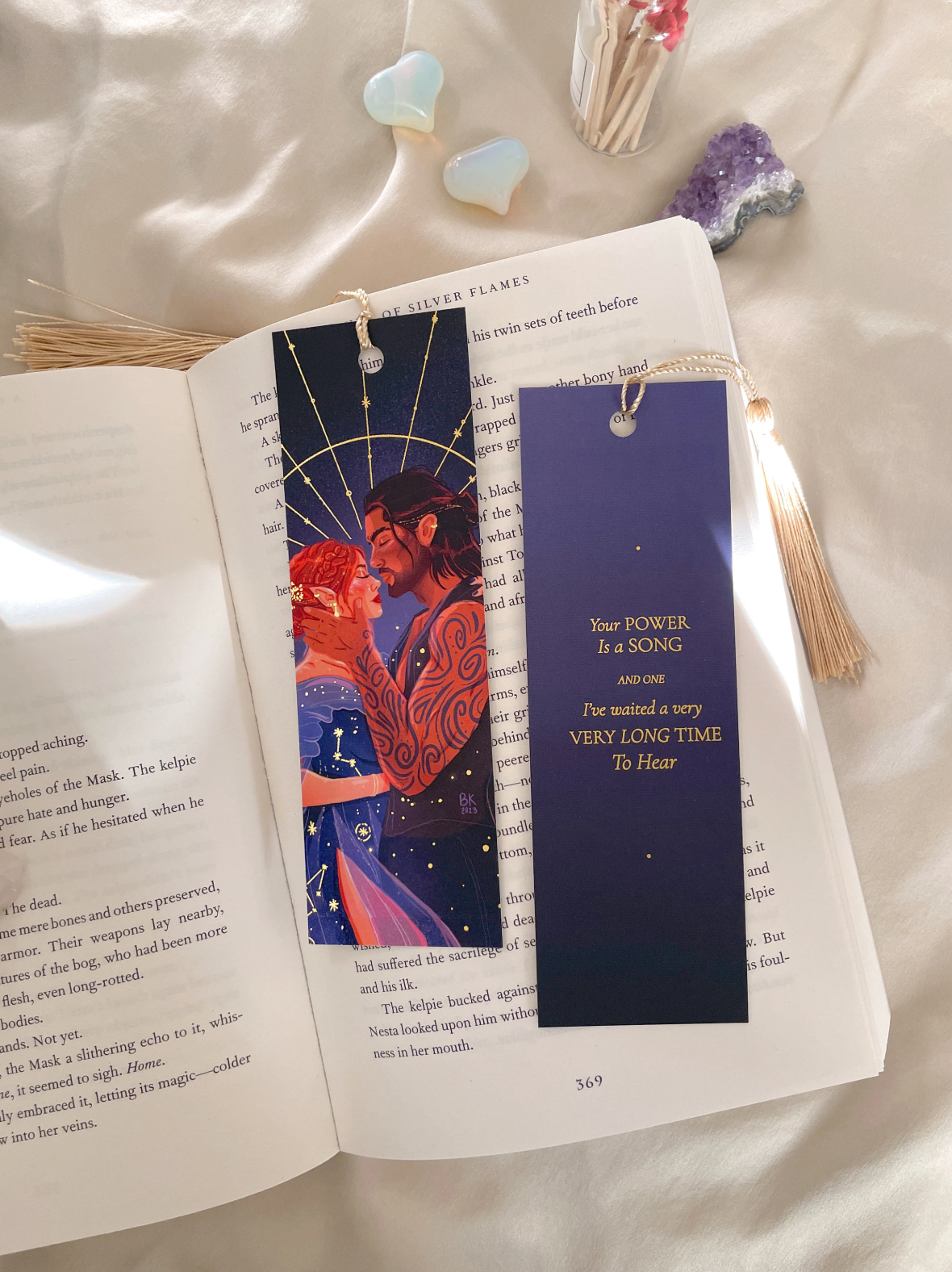 Nesta & Cassian - Gold Foil (Bookmark)