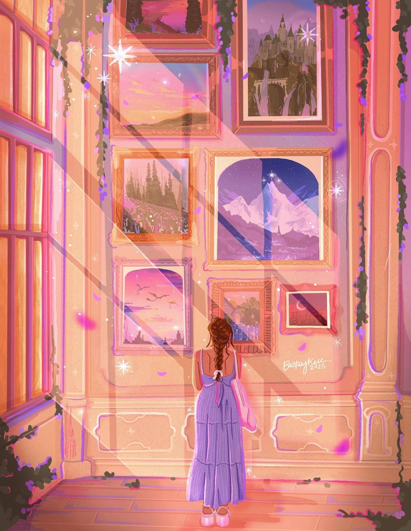 Bookish Art Museum (Art Print)