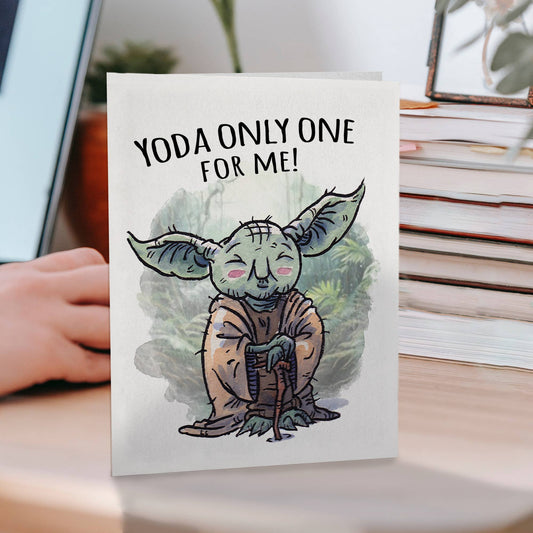 Yoda Only One For Me! (Card)