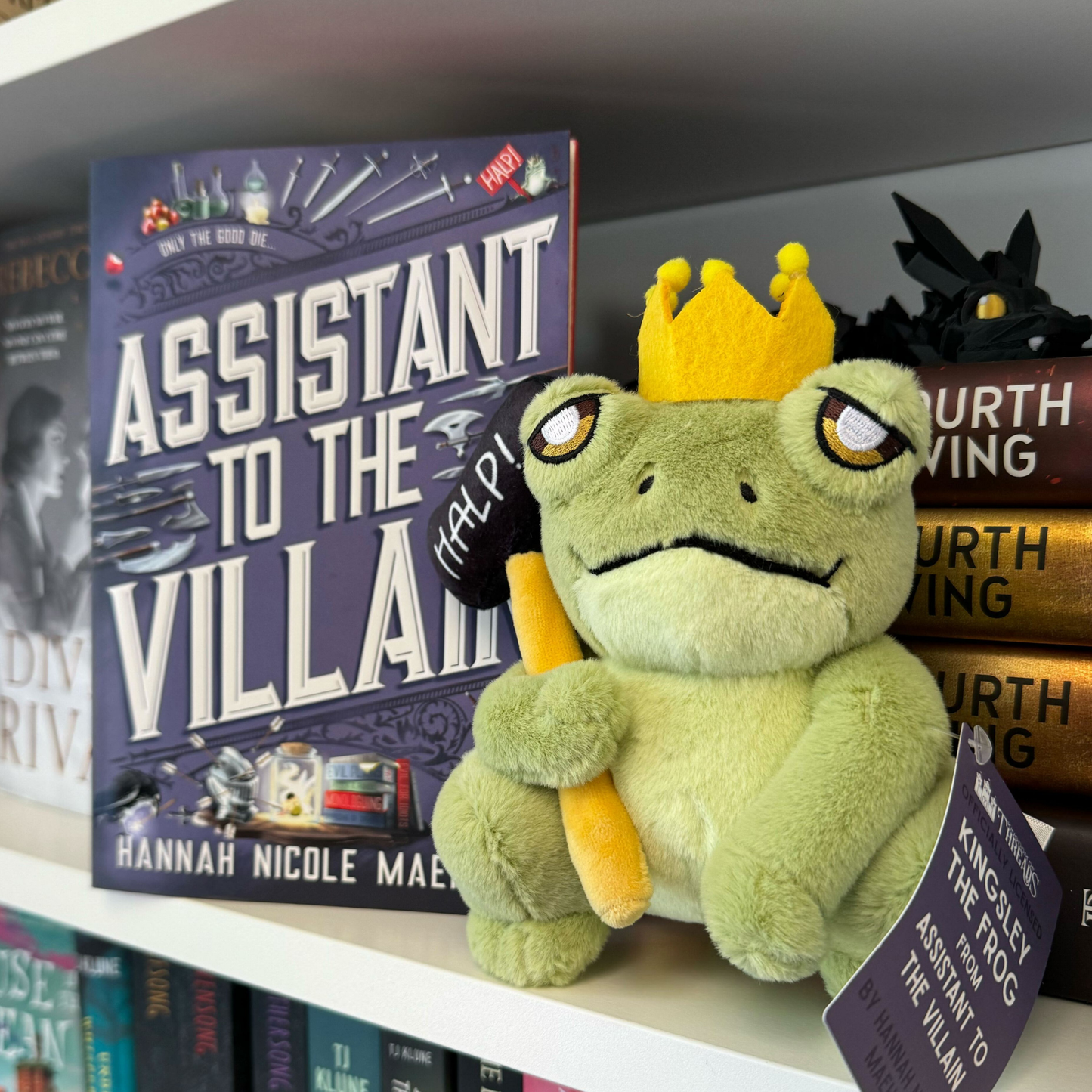 Kingsley Plushie - Assistant to the Villain