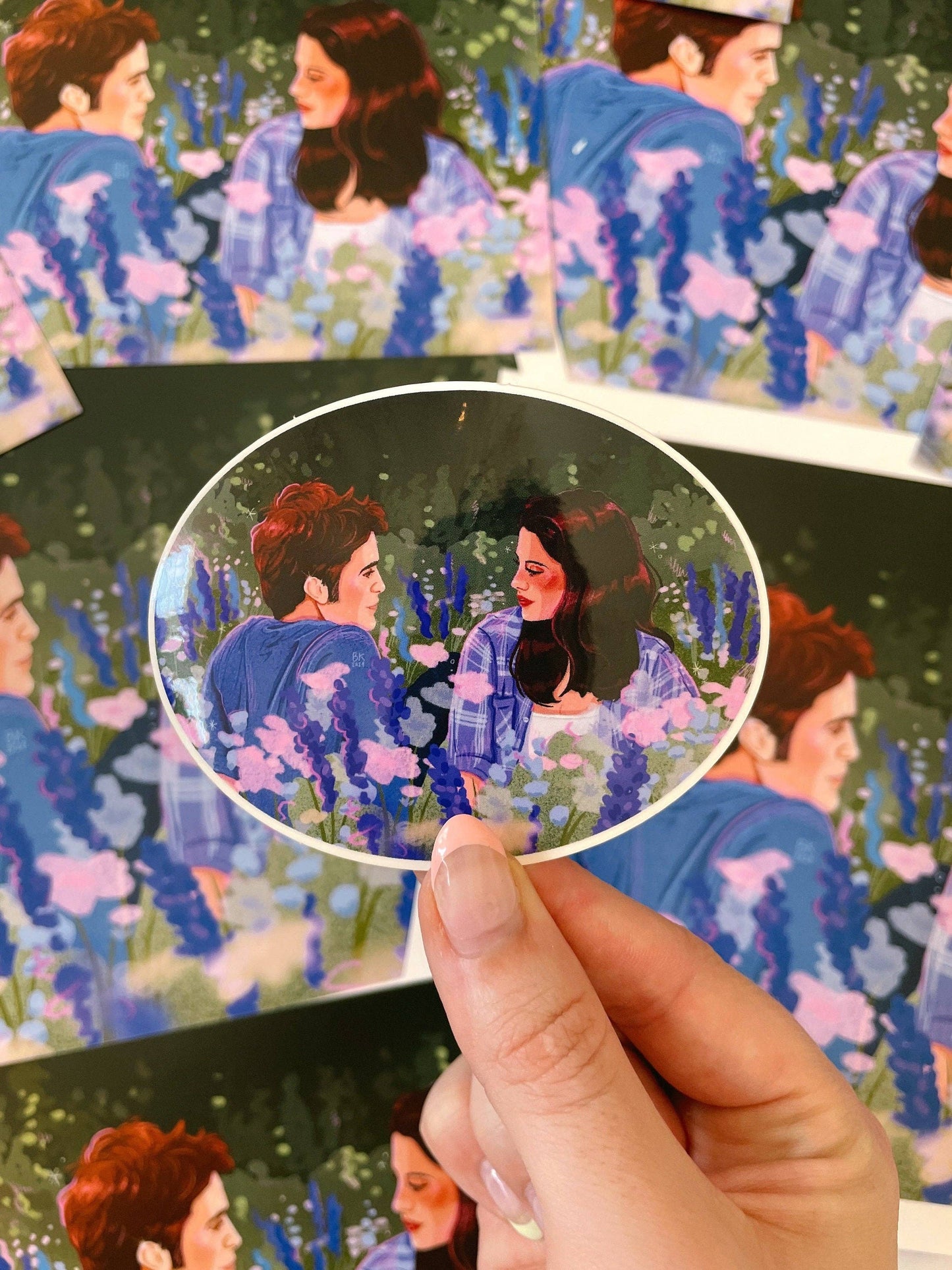 Twilight - Bella & Edward (Vinyl Sticker)