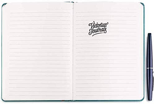 Victoria's Journals Antique Style Journal (Hard Cover) (Red)