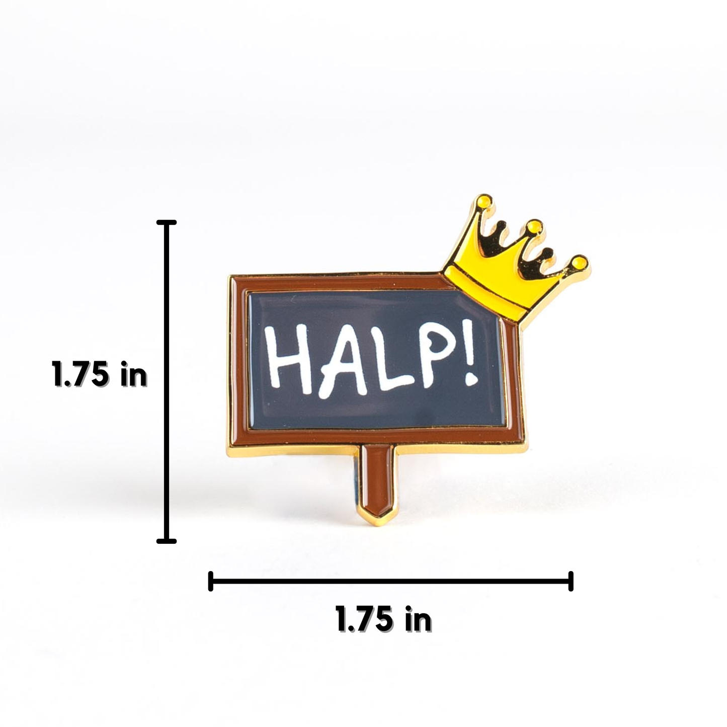 Kingsley’s Halp Sign - Inspired by Assistant to the Villain (Enamel Pin)
