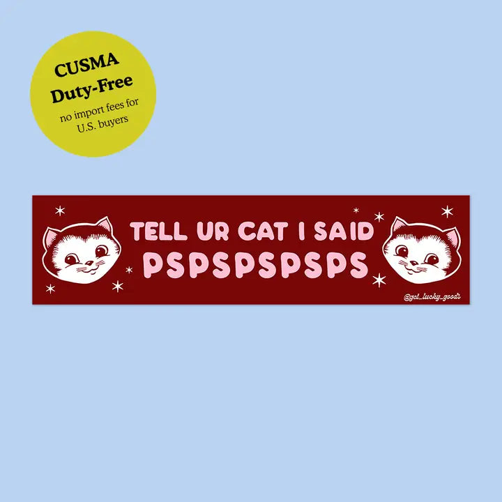 Lucky Goods - Bumper Sticker
