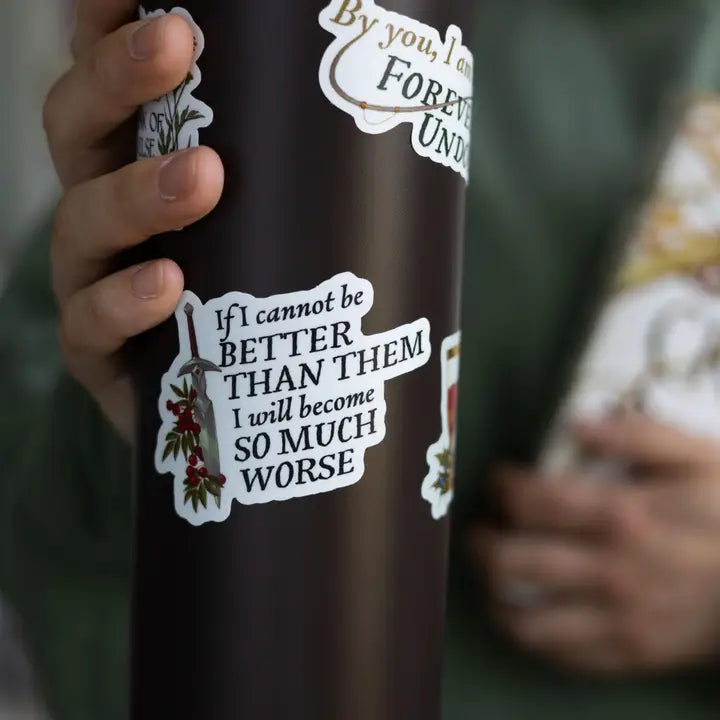 I Will Become So Much Worse Sticker | the Cruel Prince Trilogy