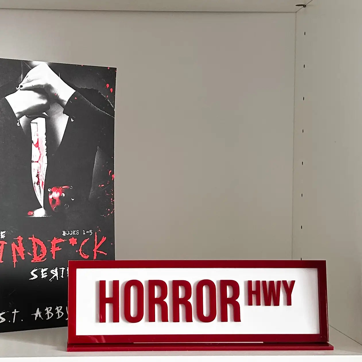 Horror Hwy Acrylic Street Sign