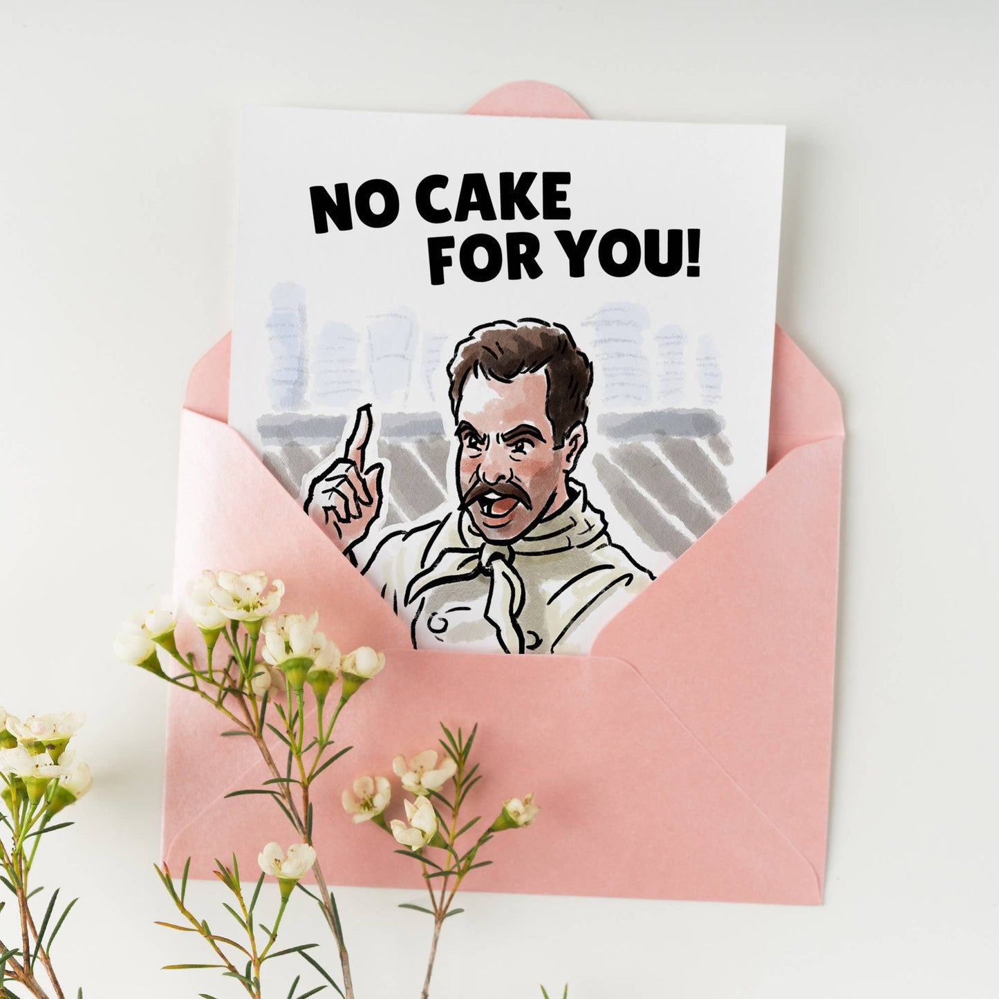 No Cake for You - Seinfeld Inspired (Birthday Card)
