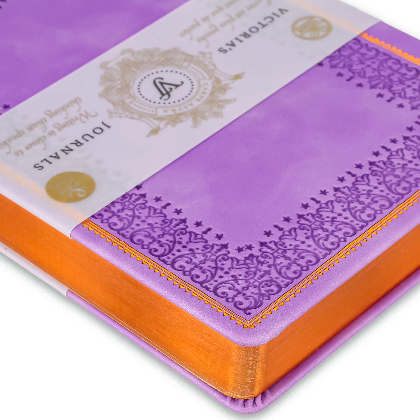 Victoria's Journals Antique Style Journal (Hard Cover) (Lilac)