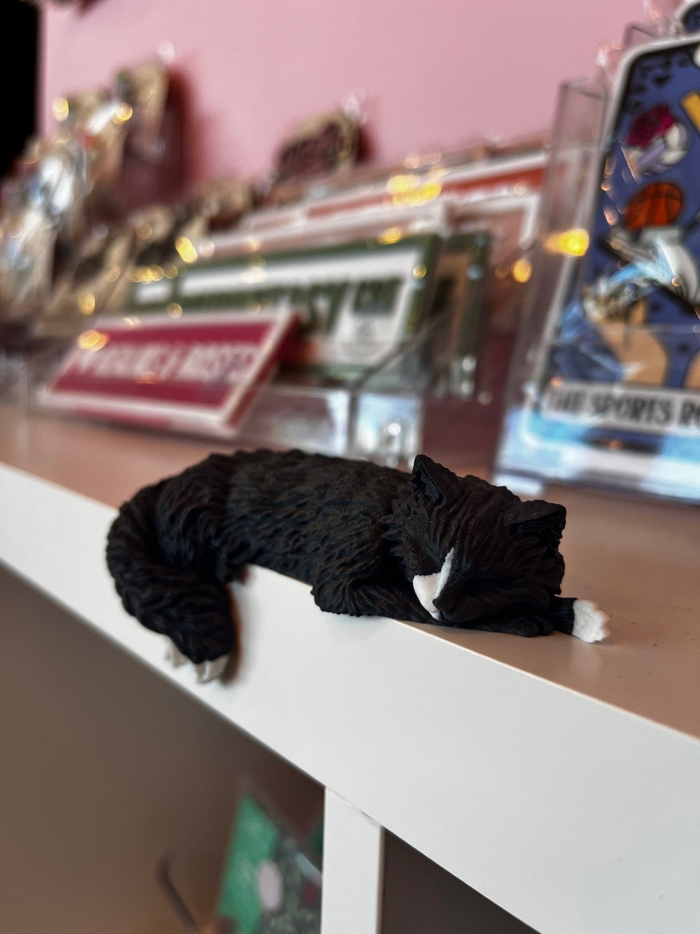 Sleeping Creature Shelf Decor