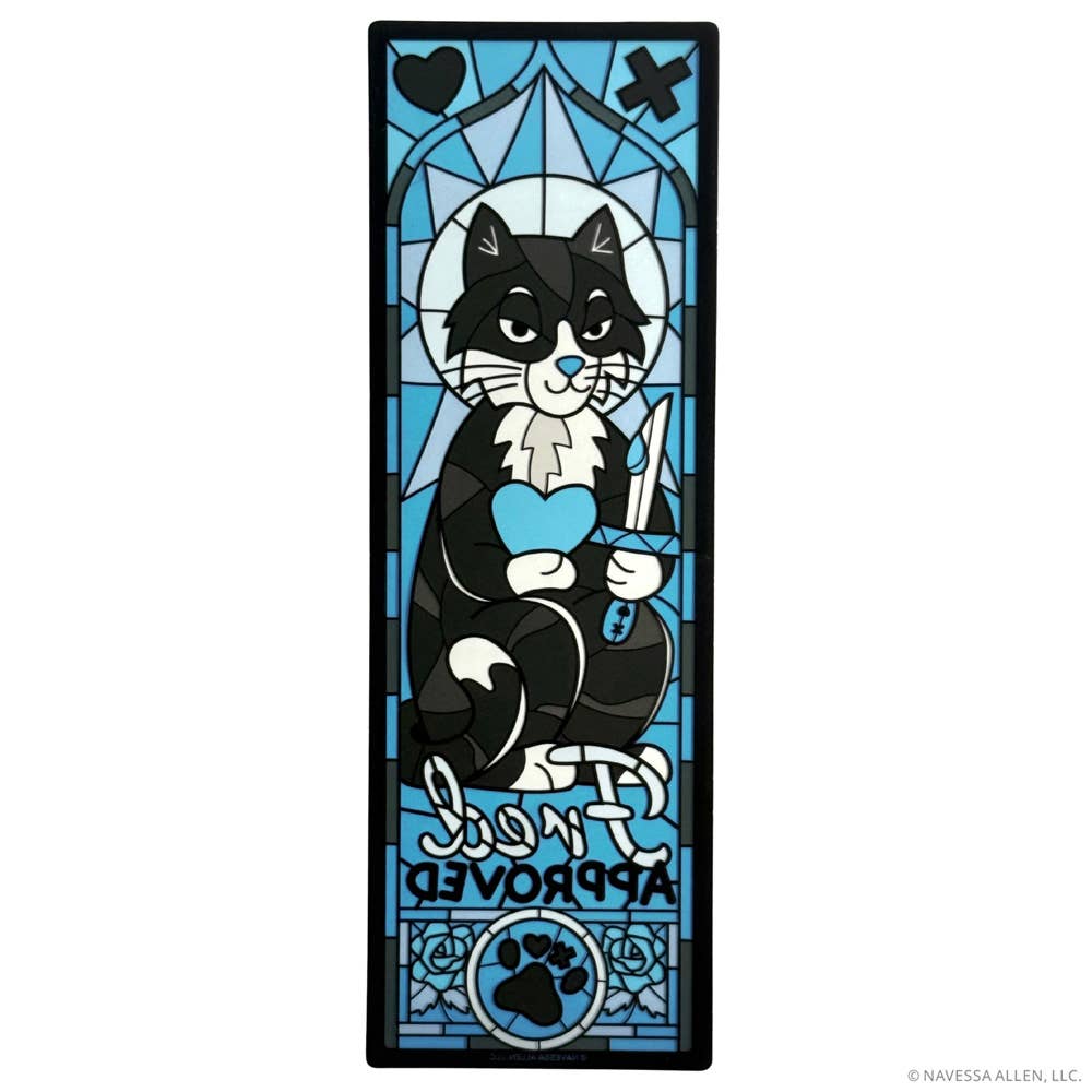 Lights Out: Fred Approved Transparent Acrylic Bookmark