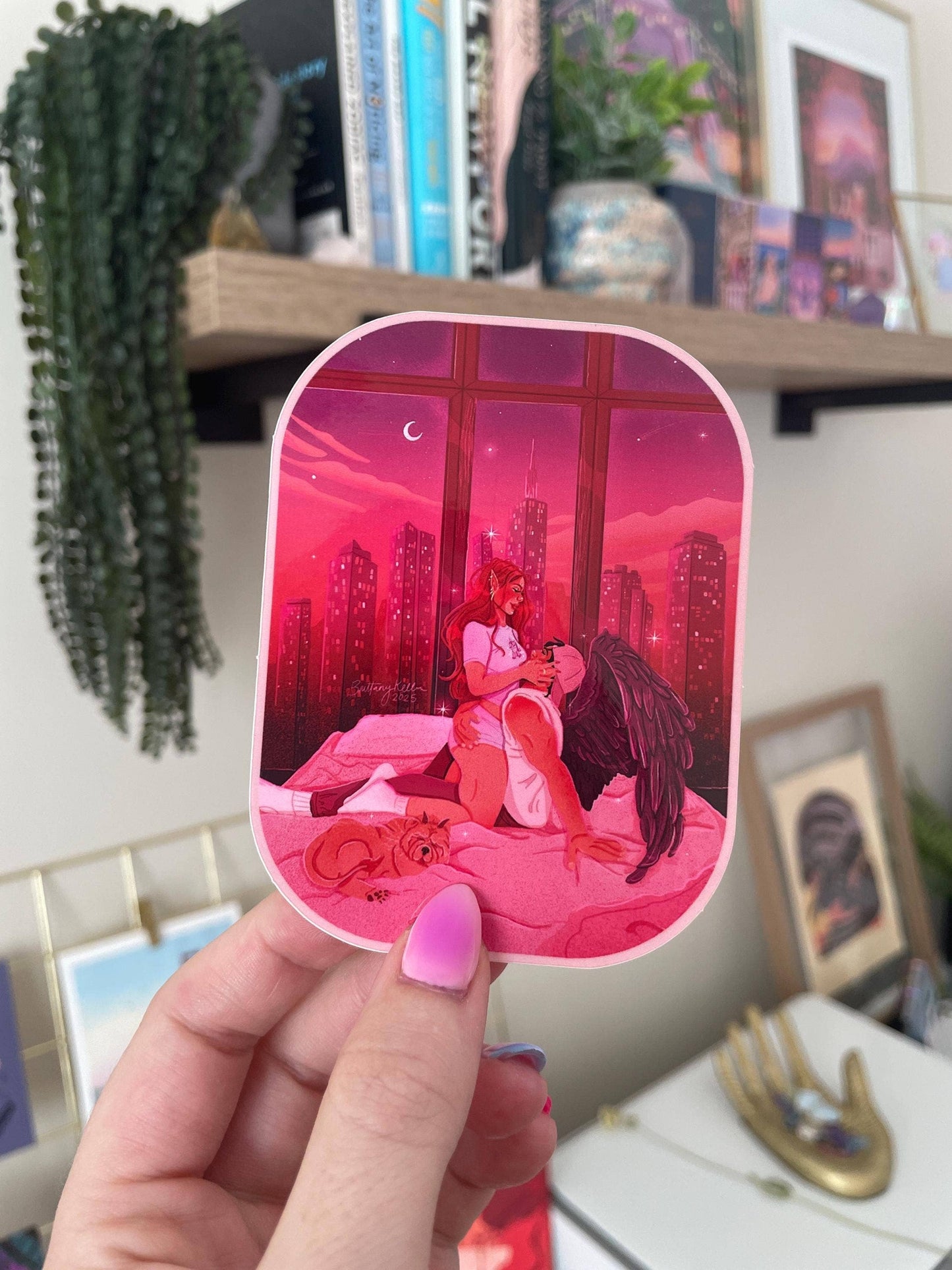 Cresent City - Bryce & Hunt (Glossy Vinyl Sticker)