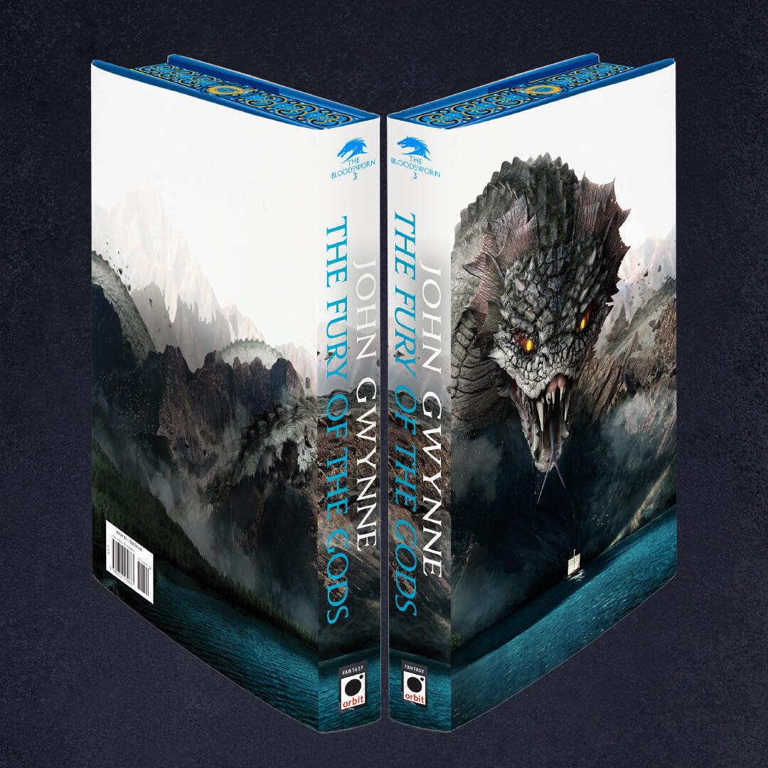 The Fury of the Gods (The Bloodsworn Saga #3) (Deluxe Edition) by John Gwynne (Hardcover)