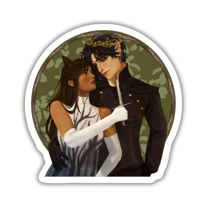Jude and Cardan Sticker | the Cruel Prince Trilogy