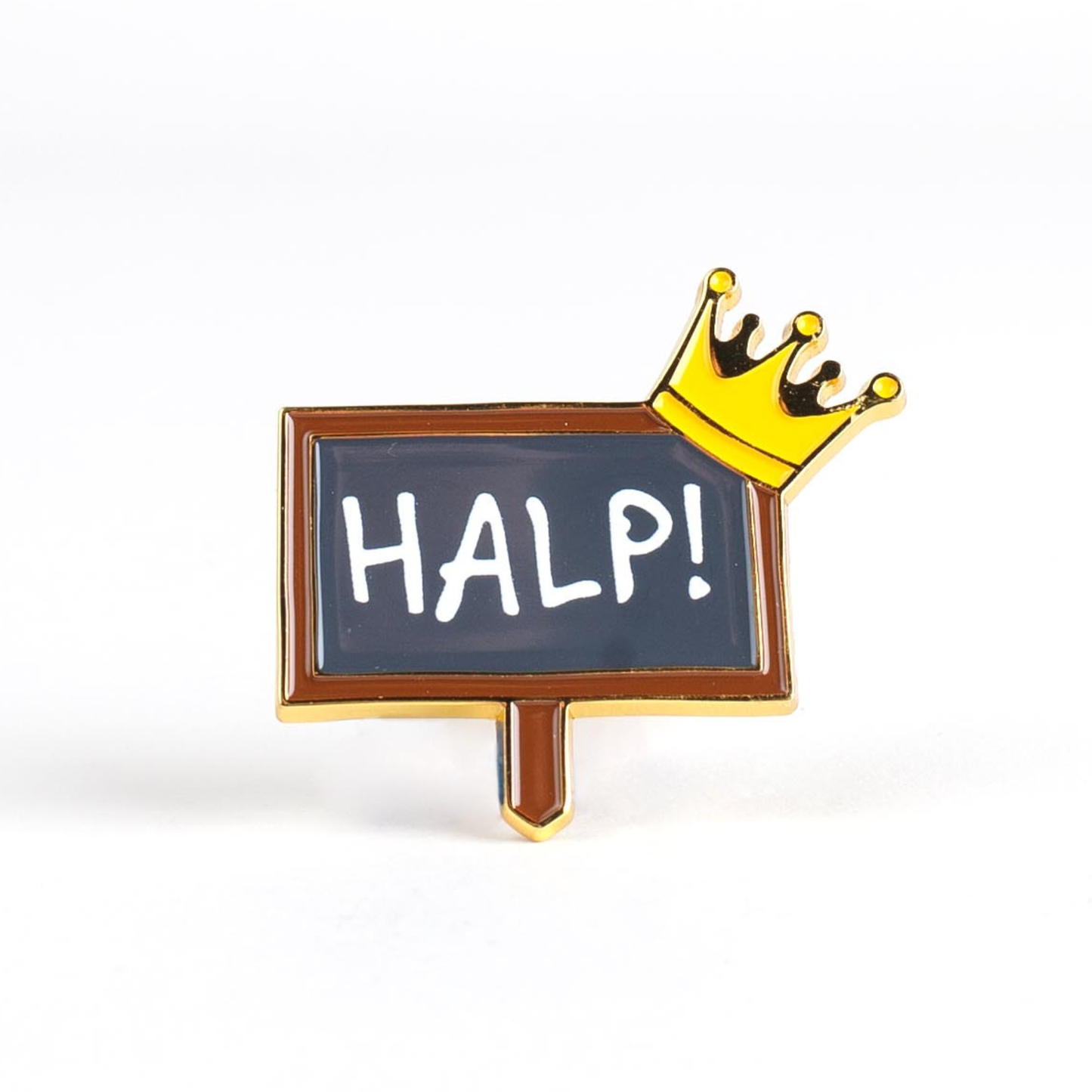 Kingsley’s Halp Sign - Inspired by Assistant to the Villain (Enamel Pin)