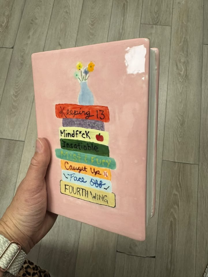 Bookish Social & Book Vase Painting At Realms and Roses - July 20th