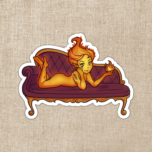 Lehabah on Divan - Crescent City (Vinyl Sticker)