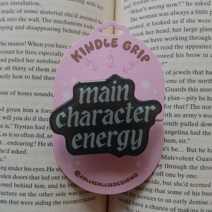 Main Character Energy Adhesive E-Reader/Phone Grip