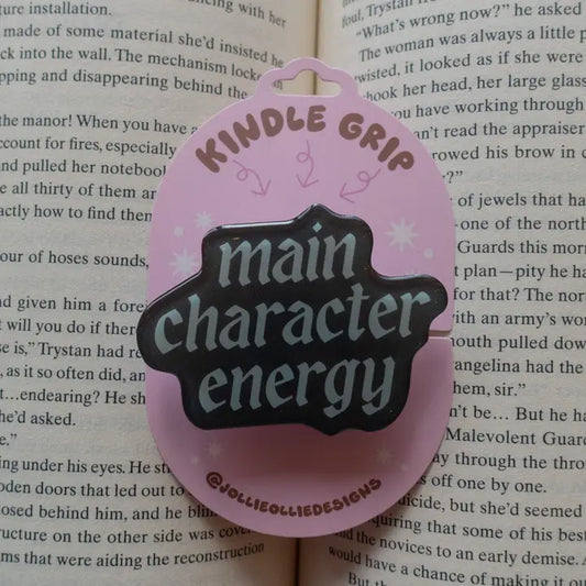 Main Character Energy Adhesive E-Reader/Phone Grip