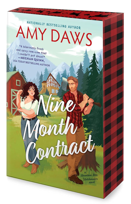 Nine Month Contract (Mountain Men Matchmaker #1) by Amy Daws (Paperback)